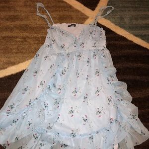Abercrombie & Fitch baby blue summer dress
